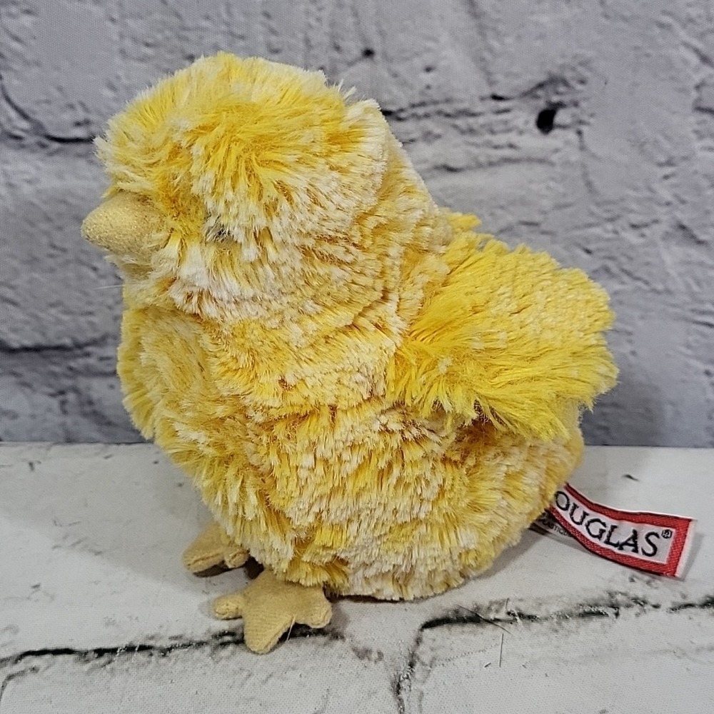 Douglas Hatchling Chick Plush Stuffed Animal Yellow Mini‎ 4"